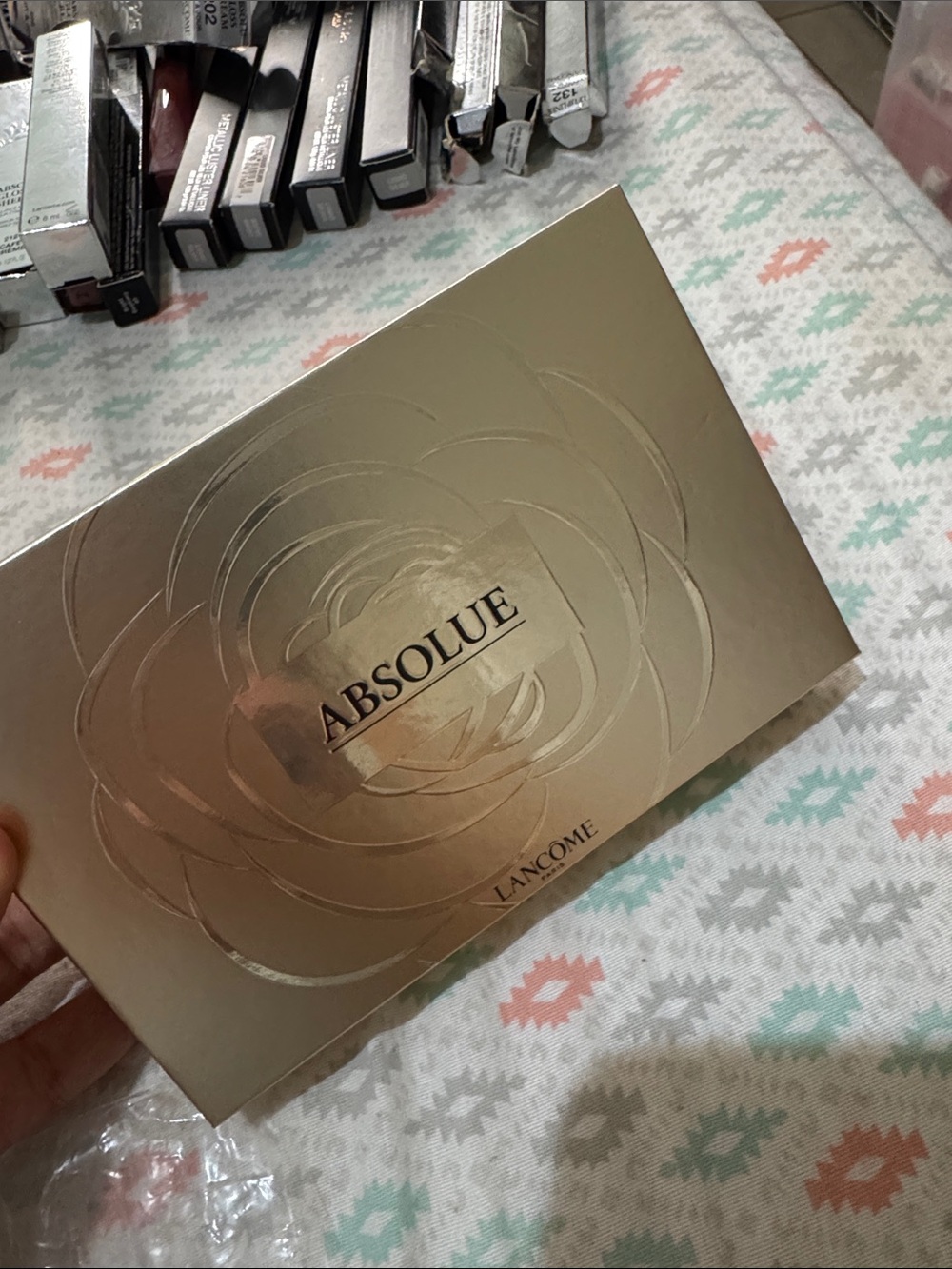 Lancôme Absolue Luxe Gold Skincare the body gua sha